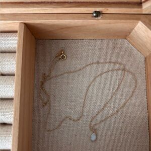 Catbird Tear Drop Opal Necklace